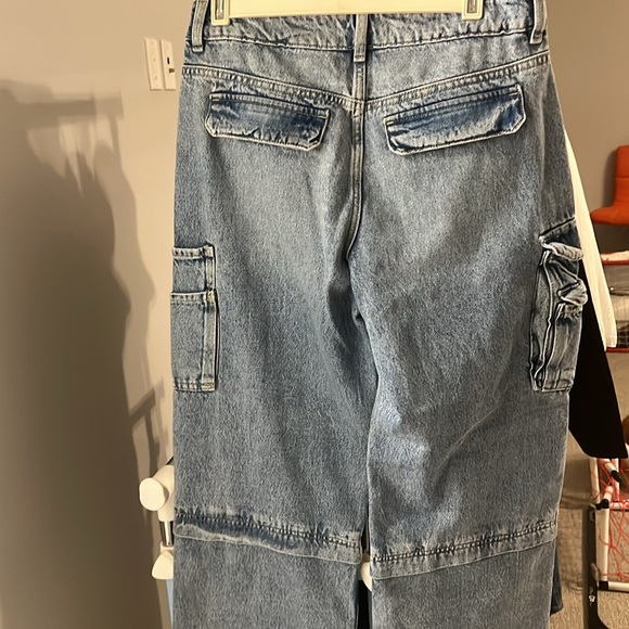 NWT cargo denim jeans - Picture 6 of 8
